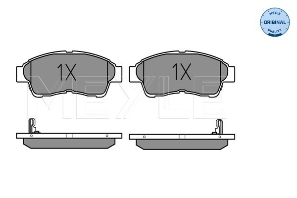 MEYLE Első fékbetét 0252160117/W