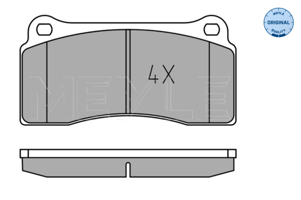 MEYLE Első fékbetét 0252329318