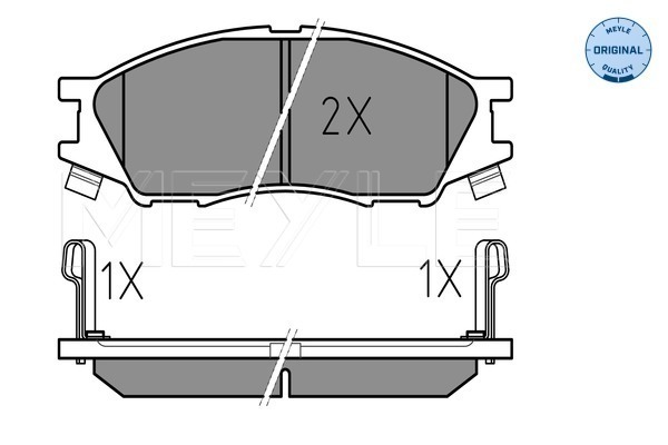 MEYLE Első fékbetét 0252464815/W