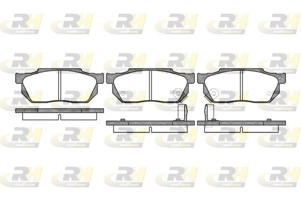 ROADHOUSE Első fékbetét 2193.02_RH