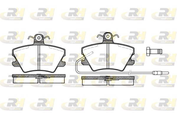 ROADHOUSE Első fékbetét 2241.02_RH