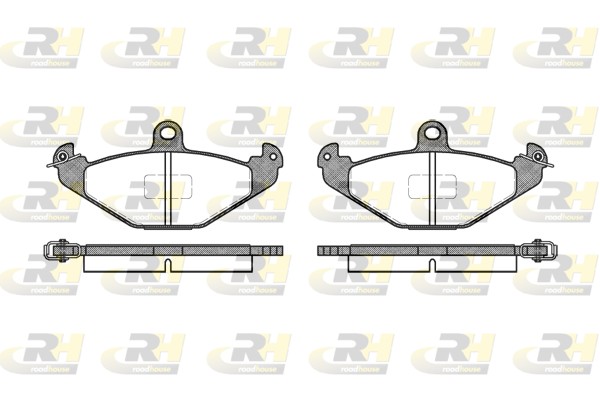 ROADHOUSE Hátsó fékbetét 2345.10_RH