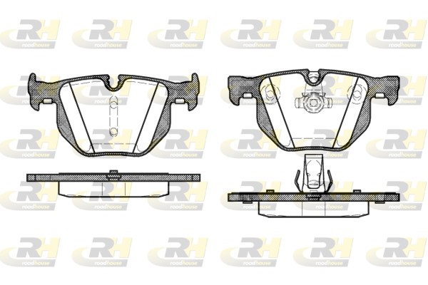 ROADHOUSE Hátsó fékbetét 2381.60_RH
