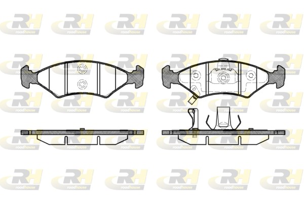 ROADHOUSE Első fékbetét 2502.22_RH