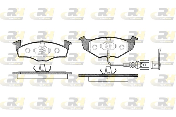 ROADHOUSE Első fékbetét 2609.11_RH