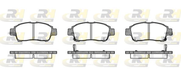 ROADHOUSE Első fékbetét 2712.02_RH