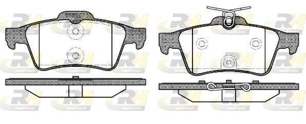ROADHOUSE Hátsó fékbetét 2842.40_RH
