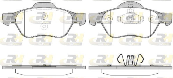 ROADHOUSE Első fékbetét 2962.40_RH