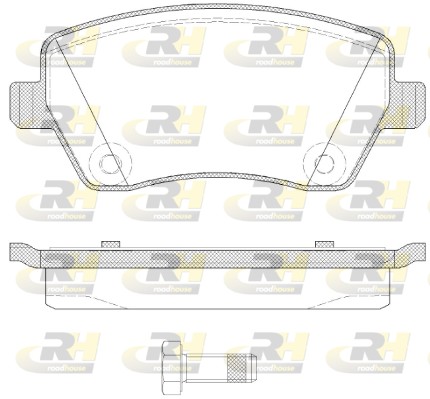 ROADHOUSE Első fékbetét 2987.22_RH