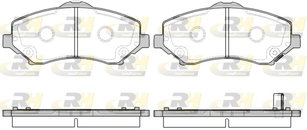 ROADHOUSE Első fékbetét 21259.02_RH