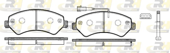ROADHOUSE Első fékbetét 21275.12_RH