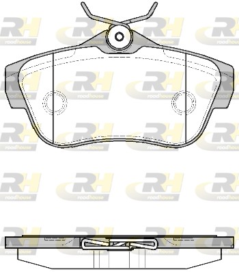ROADHOUSE Hátsó fékbetét 21299.00_RH