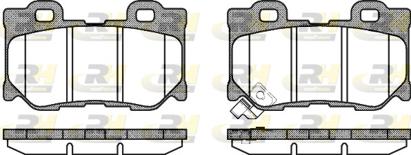 ROADHOUSE Hátsó fékbetét 21365.01_RH