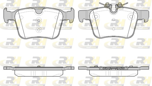 ROADHOUSE Hátsó fékbetét 21516.40_RH