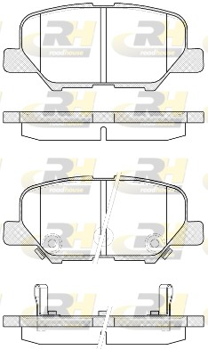ROADHOUSE Hátsó fékbetét 21536.02_RH