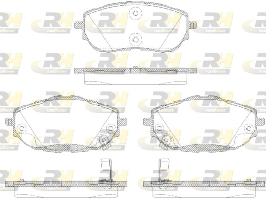 ROADHOUSE Első fékbetét 21561.02_RH