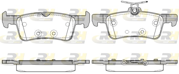 ROADHOUSE Hátsó fékbetét 21563.10_RH