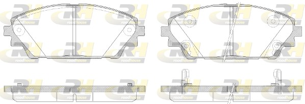 ROADHOUSE Első fékbetét 21569.02_RH