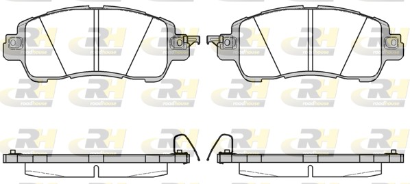 ROADHOUSE Első fékbetét 21656.04_RH