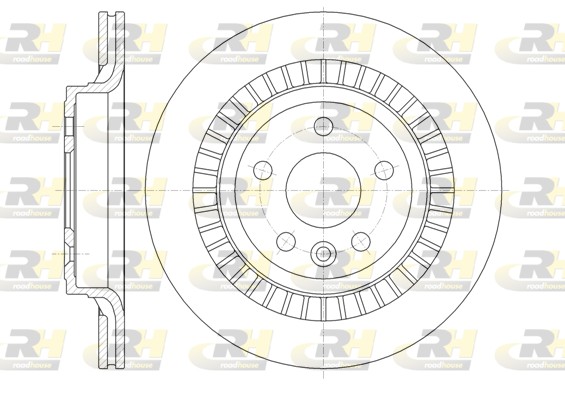 ROADHOUSE Hátsó féktárcsa 61320.10_RH