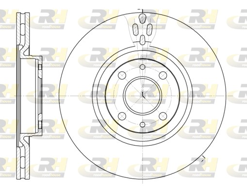 ROADHOUSE Első féktárcsa 6316.11_RH