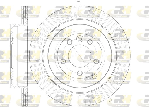 ROADHOUSE Hátsó féktárcsa 6849.10_RH