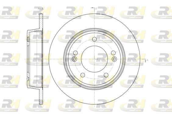 ROADHOUSE Hátsó féktárcsa 61435.00_RH