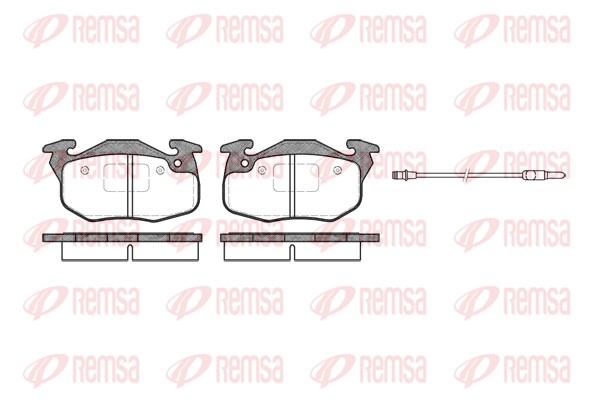 REMSA Első fékbetét 0192.96_REMSA
