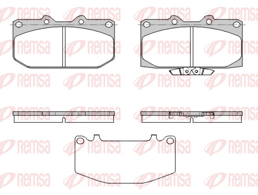 REMSA Első fékbetét 0599.32_REMSA