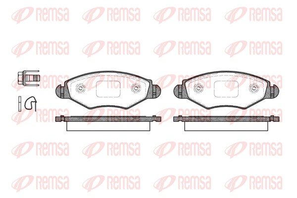 REMSA Első fékbetét 0643.20_REMSA