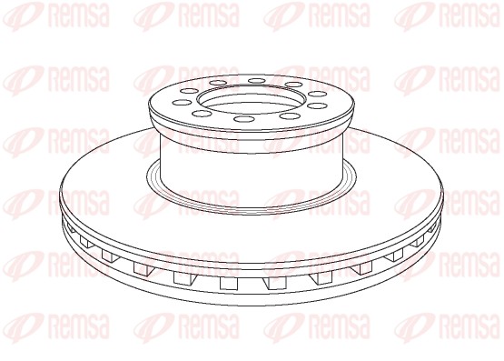 REMSA Első féktárcsa NCA1053.20_REMSA
