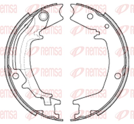 REMSA Fékpofa 4235.00_REMSA