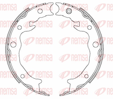 REMSA Fékpofa 4462.00_REMSA