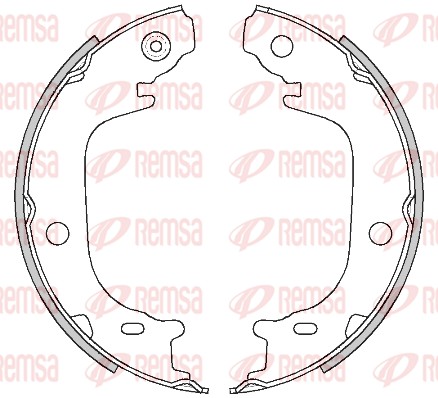 REMSA Fékpofa 4516.00_REMSA