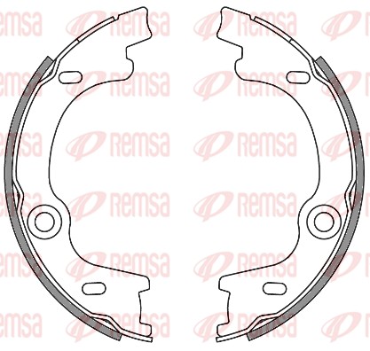 REMSA Fékpofa 4630.00_REMSA