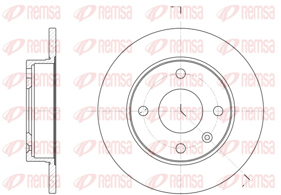 REMSA Első féktárcsa 6094.00_REMSA