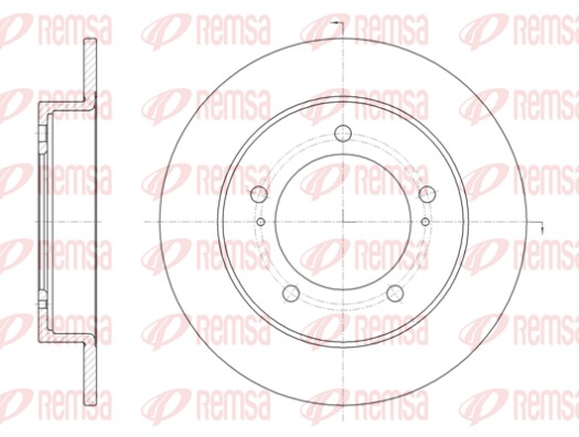 REMSA Első féktárcsa 6329.00_REMSA