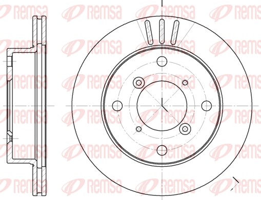 REMSA Első féktárcsa 6399.10_REMSA