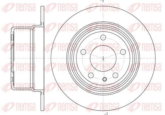 REMSA Hátsó féktárcsa 6779.00_REMSA
