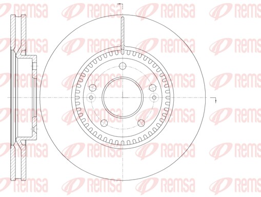 REMSA Első féktárcsa 6988.10_REMSA