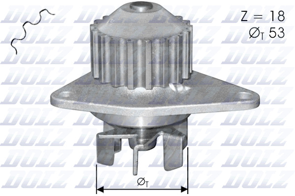 DOLZ Vízpumpa C114_DOLZ