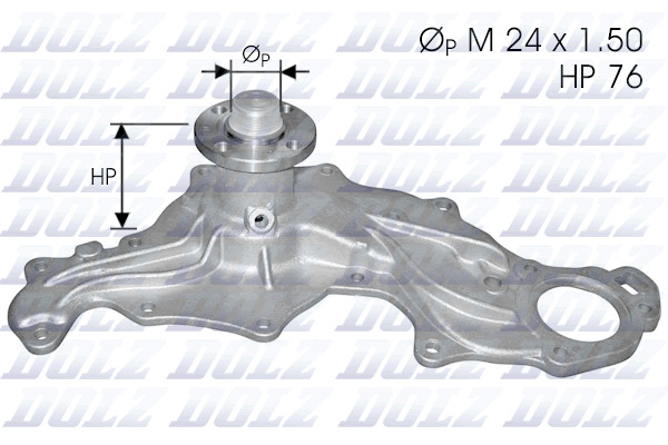 DOLZ Vízpumpa F122_DOLZ