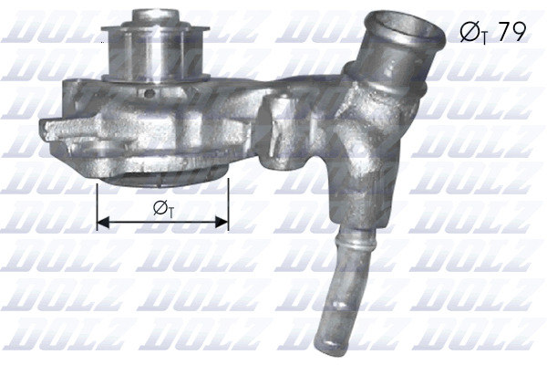 DOLZ Vízpumpa F166_DOLZ