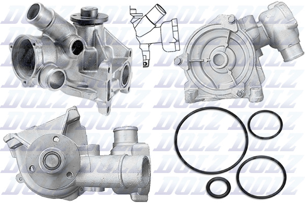 DOLZ Vízpumpa M195_DOLZ