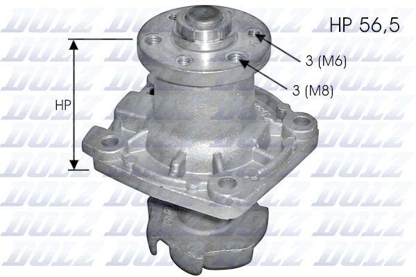 DOLZ Vízpumpa S138_DOLZ