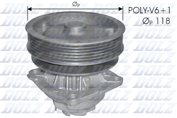 DOLZ Vízpumpa S224_DOLZ