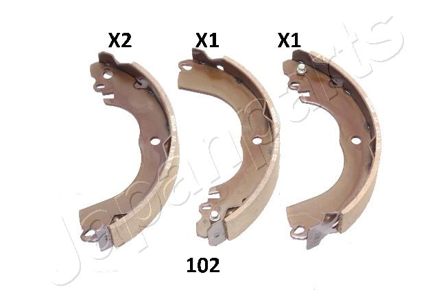 JAPANPARTS Fékpofa GF-102AF_JP