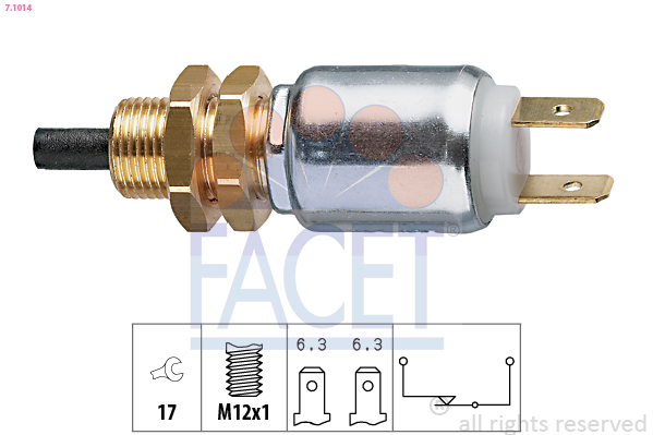 FACET Féklámpa kapcsoló 7.1014_FACET