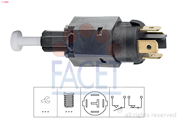 FACET Féklámpa kapcsoló 7.1065_FACET