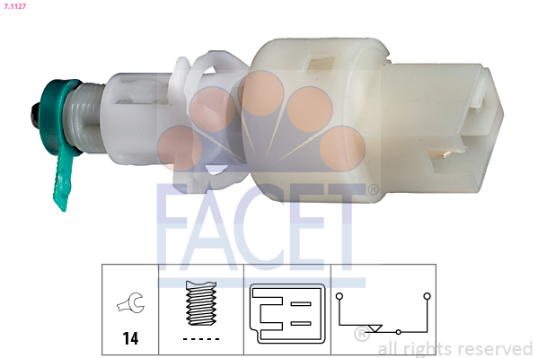 FACET Féklámpa kapcsoló 7.1127_FACET